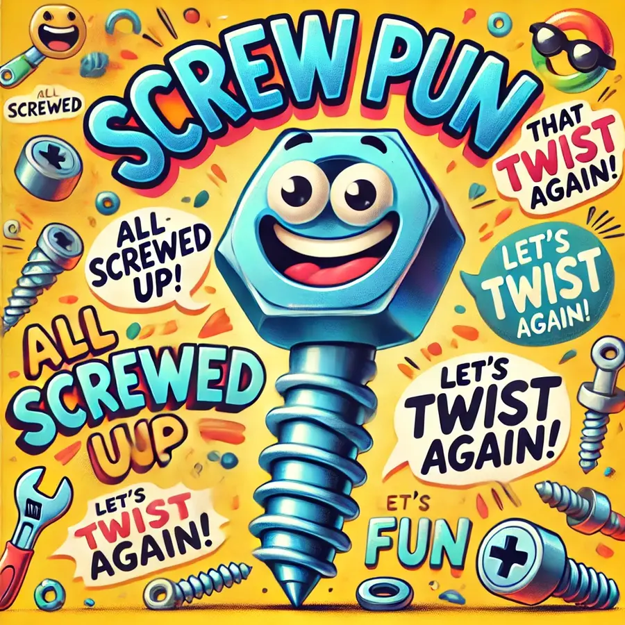 Screw Puns That Twist Up Fun