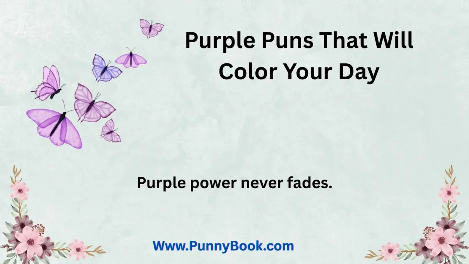 Purple Puns That Will Color Your Day
