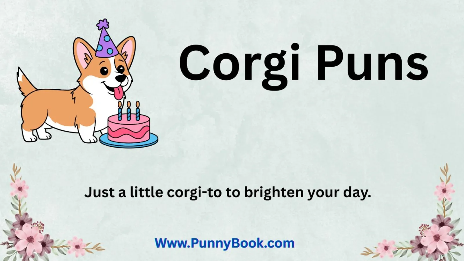 Corgi Puns