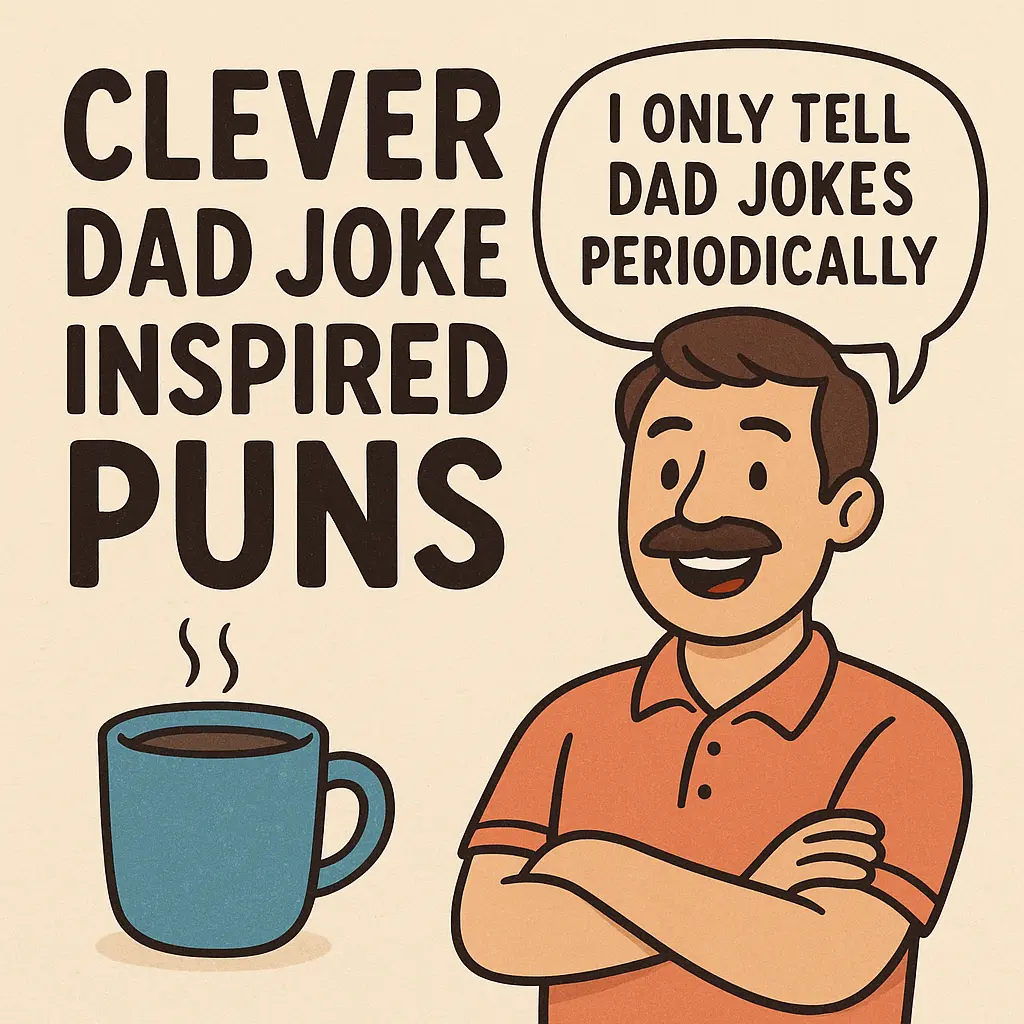 Clever Dad Joke Inspired Puns