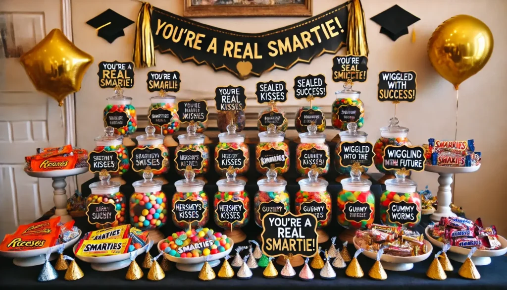 Graduation Candy Buffet Puns