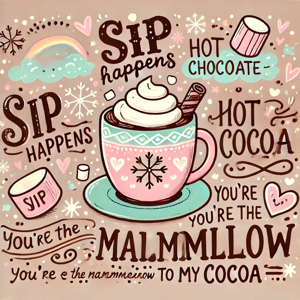 Cute Hot Chocolate Sayings