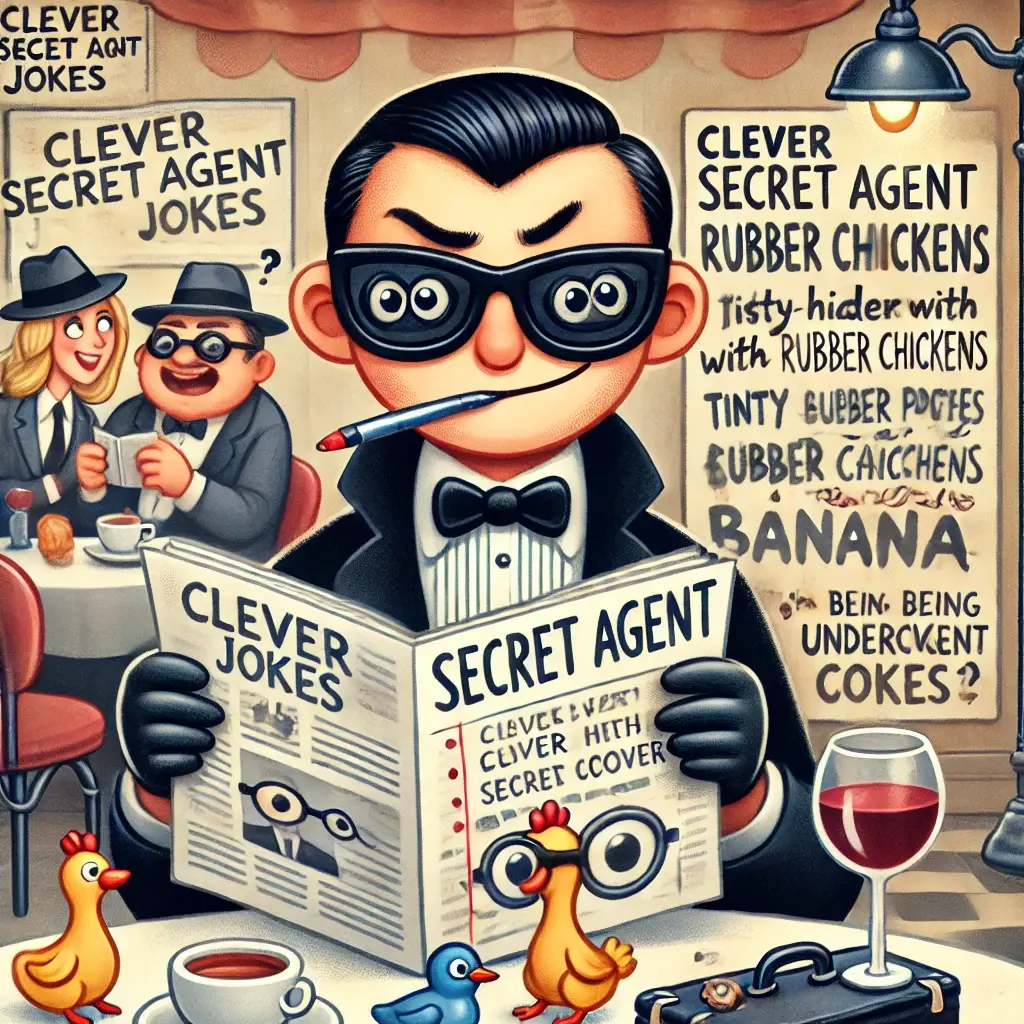 Clever Secret Agent Jokes