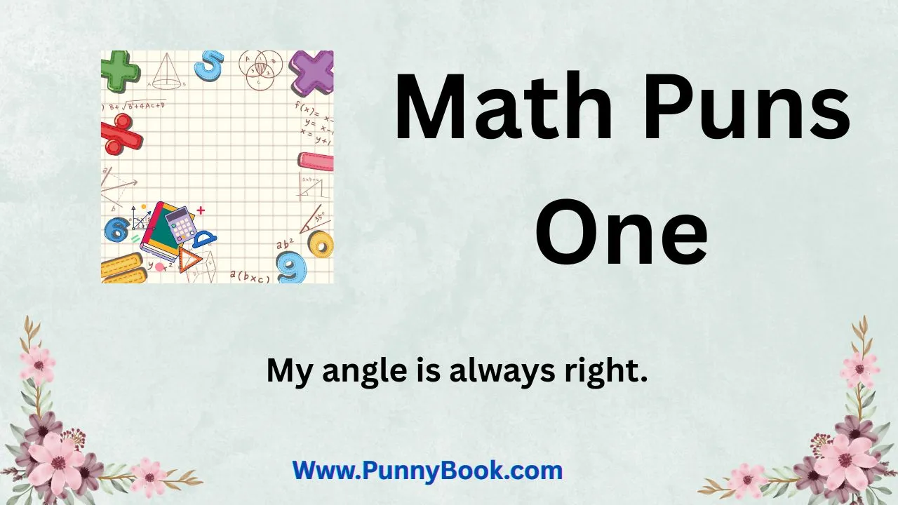 Math Puns One