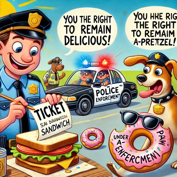 Clever puns about police officers