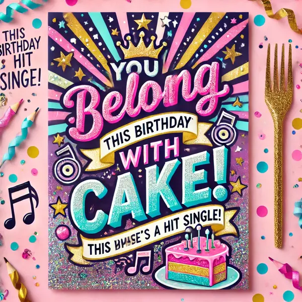 Catchy Taylor Swift Birthday Card Puns