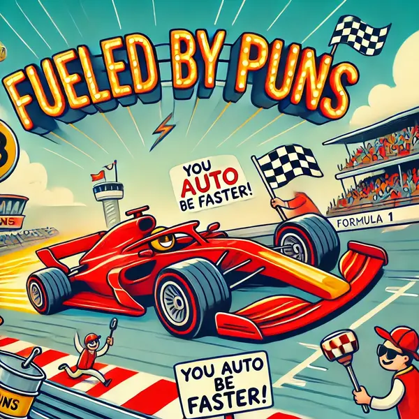 Formula 1 Car Puns For Every Speed Lover