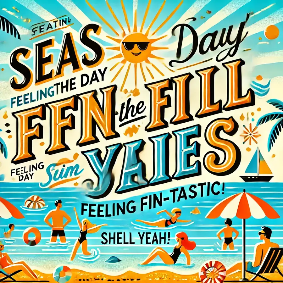 Beach Swim Puns That Shine