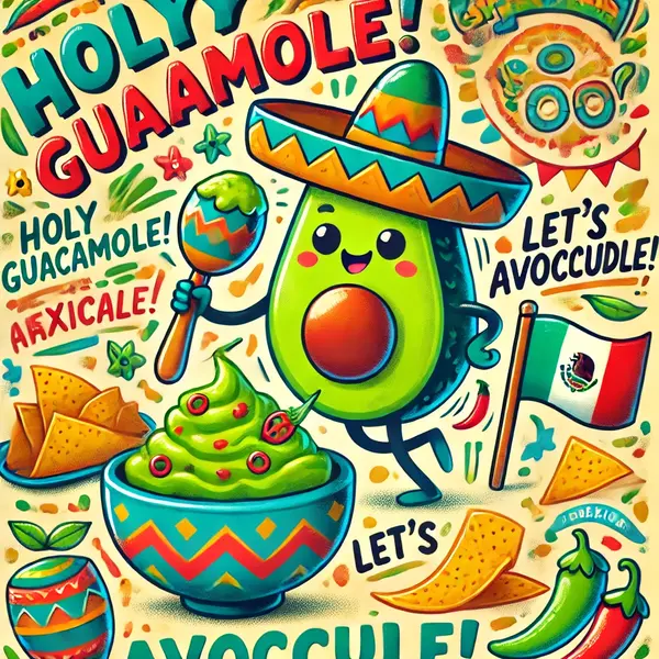 Guacamole Mexican puns