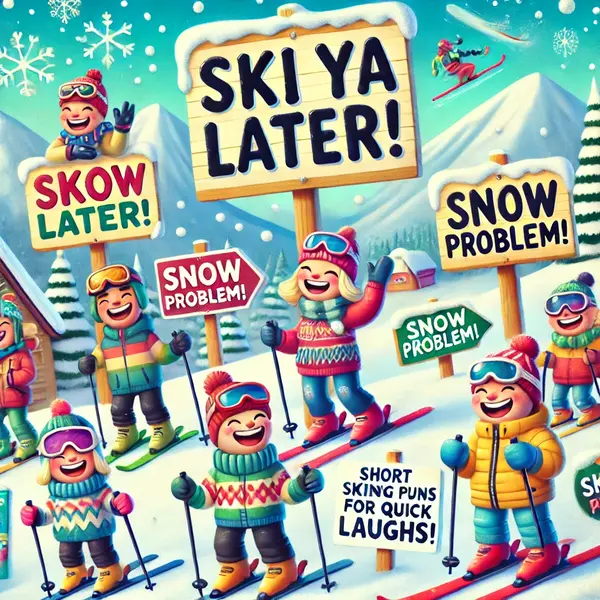 Short Skiing Puns For Quick Laughs