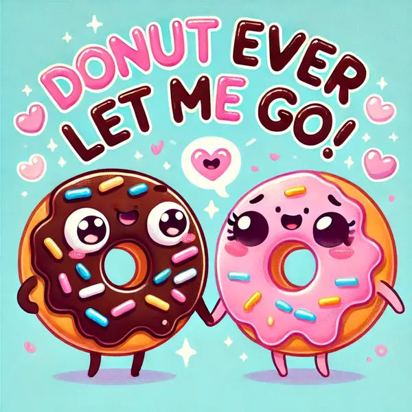Funny Donut Relationship Puns