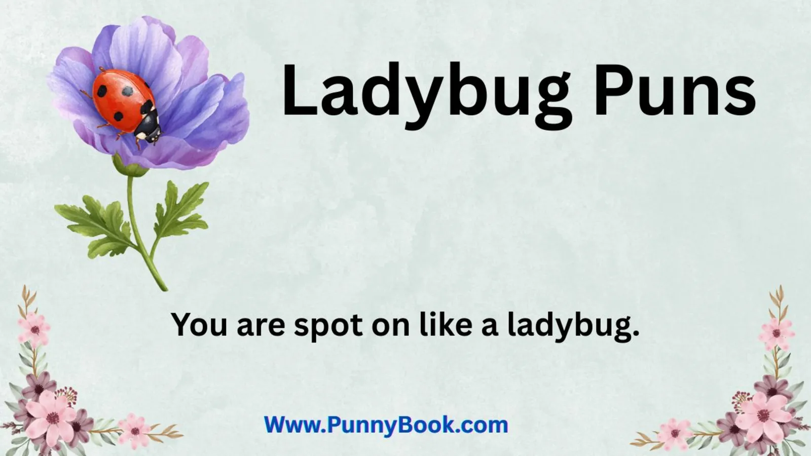 Ladybug Puns