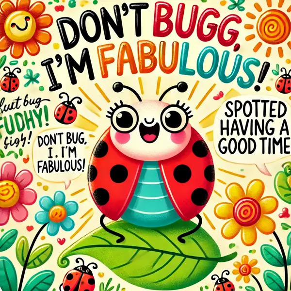 Funny Ladybug Sayings That Spark Laughter