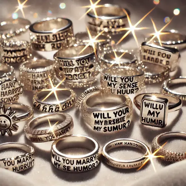 Rings jokes that shine with humor