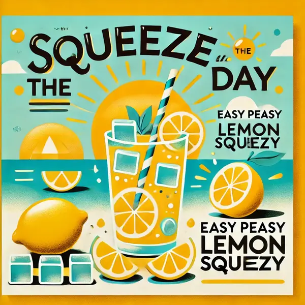 Summer Vibes with Lemonade Puns