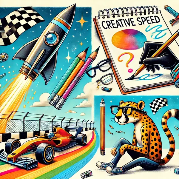 Creative speed puns