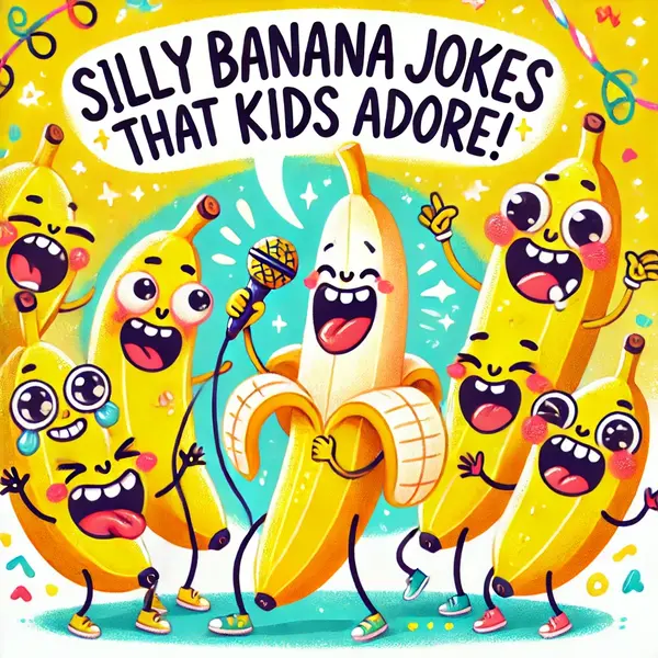 Silly banana jokes that kids adore