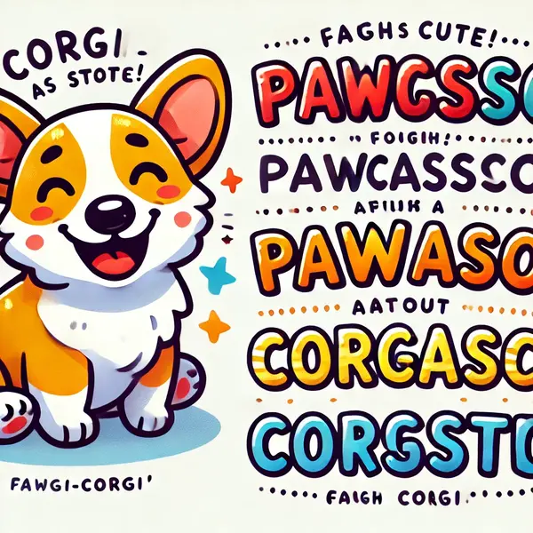 Funny Corgi Wordplay For Social Media