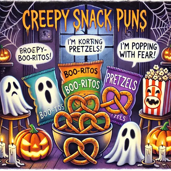 Creepy Snack Puns