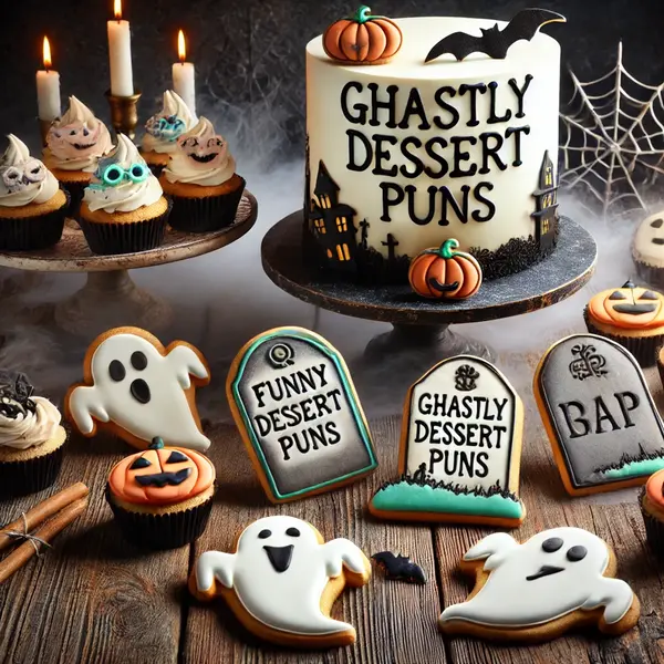 Ghastly Dessert Puns