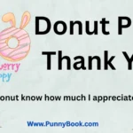 Donut Puns Thank You