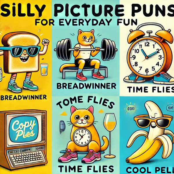 Silly picture puns for everyday fun