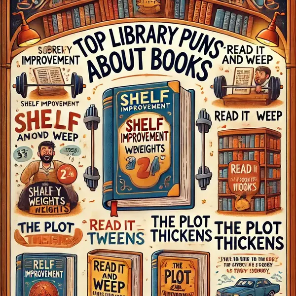Top library puns about books