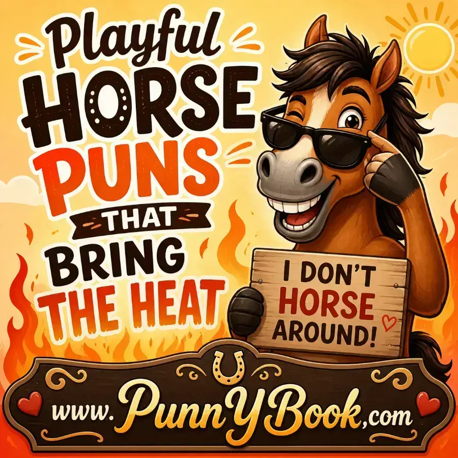 Playful Horse Puns That Bring The Heat