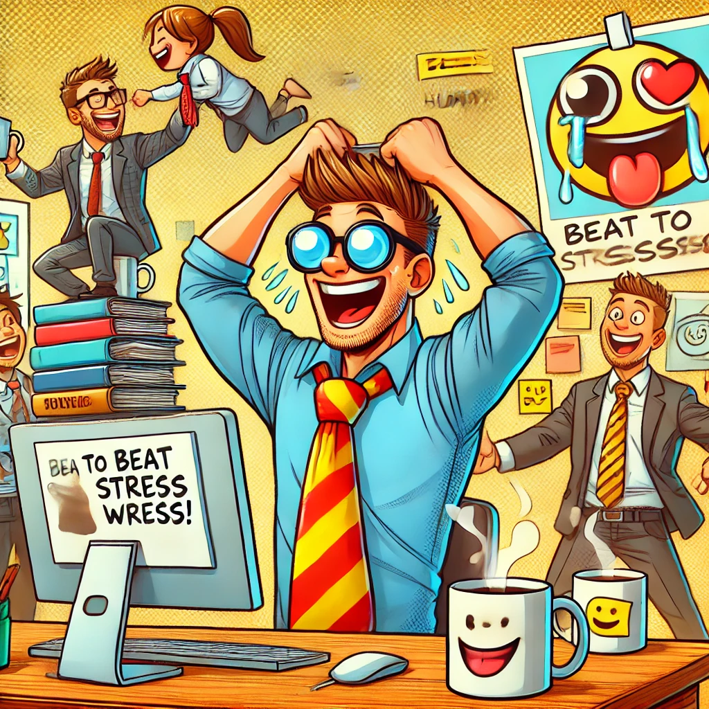 Workday humor to beat stress