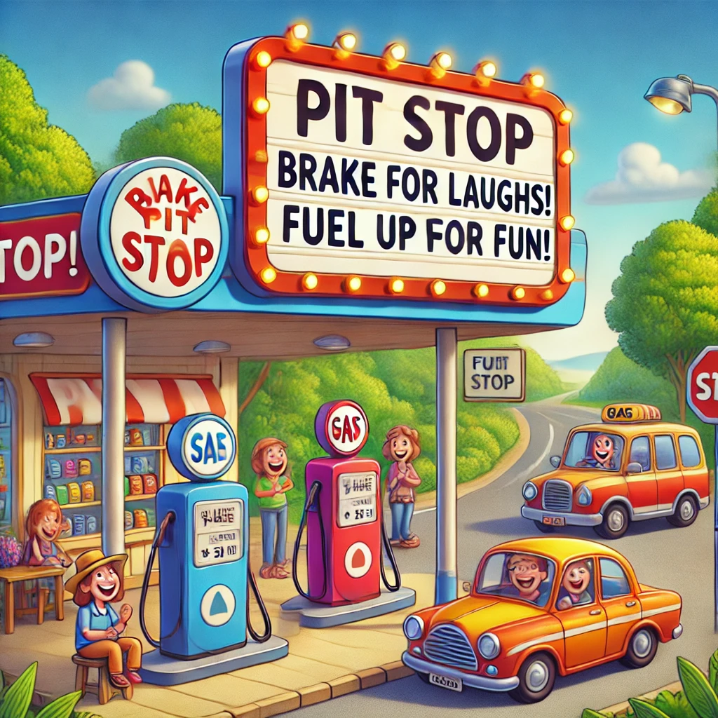 Clever Pit Stop Puns For Quick Laughs