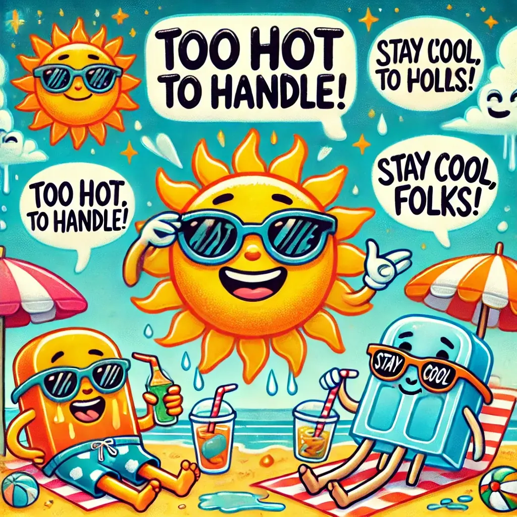 Funny heat wave puns to cool the mood