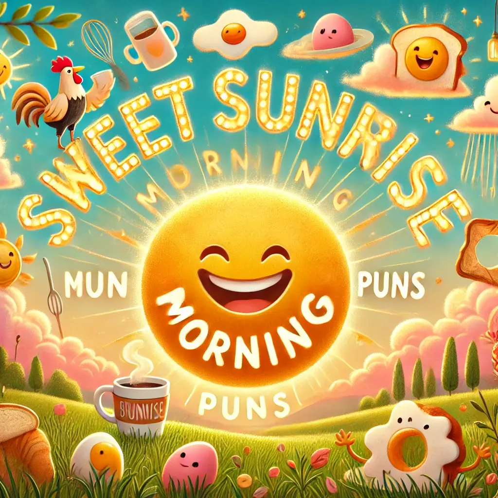 Sweet Sunrise Morning Puns