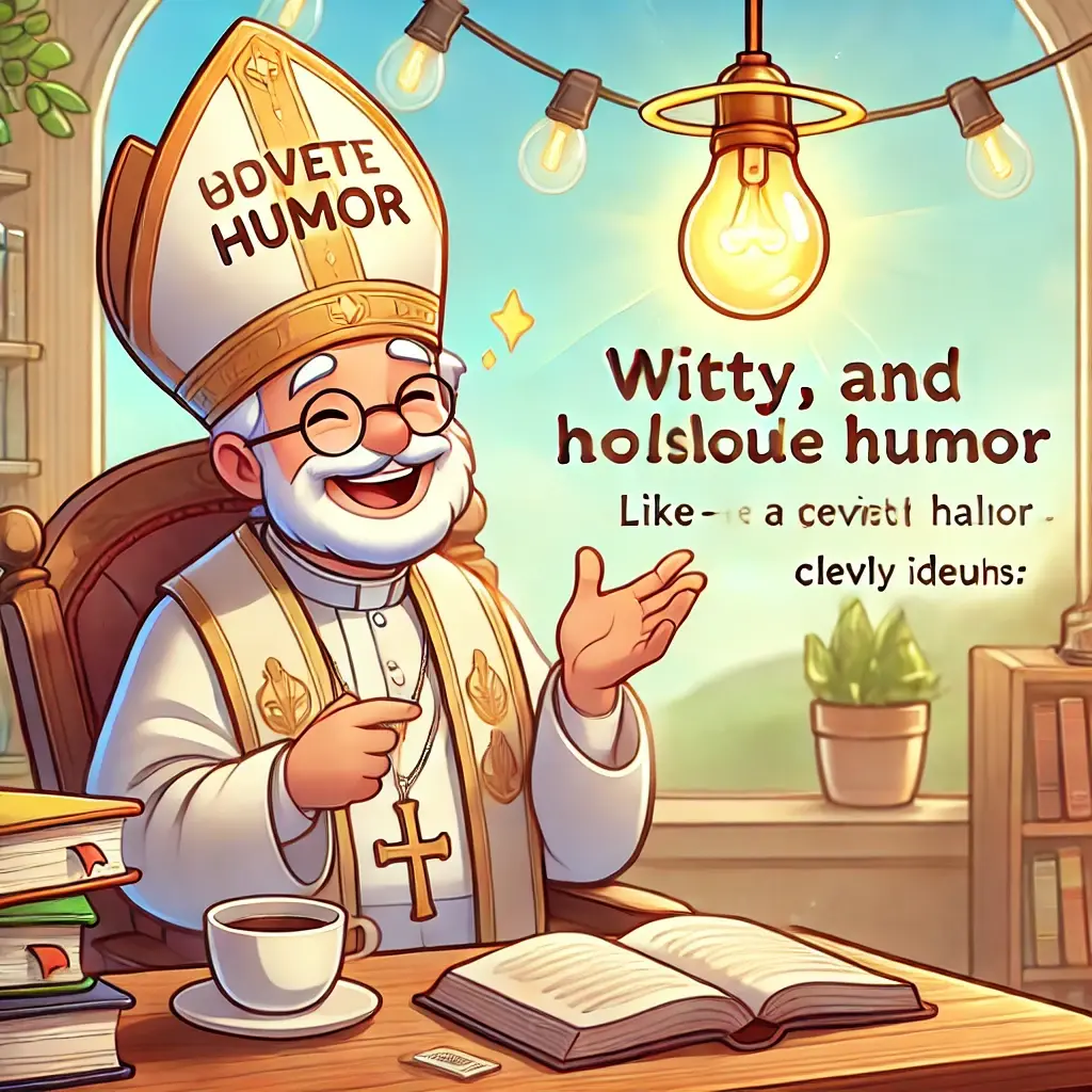 Clever papal humor for daily laughs