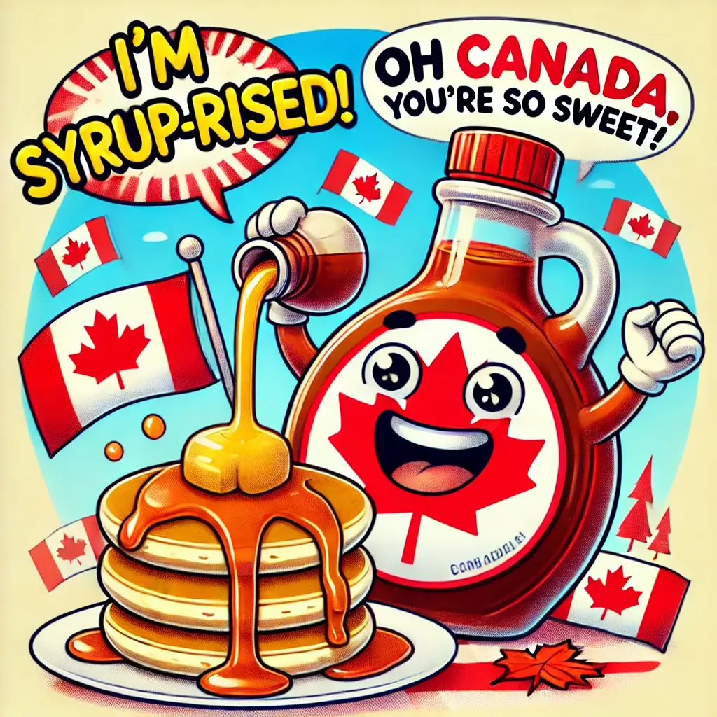 Maple syrup jokes with a sweet twist