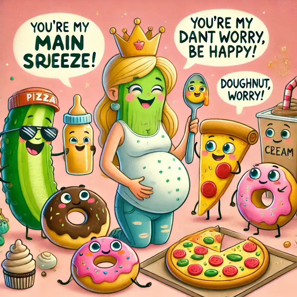 Funny Food Craving Puns During Pregnancy