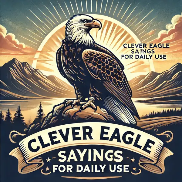 Clever eagle sayings for daily use