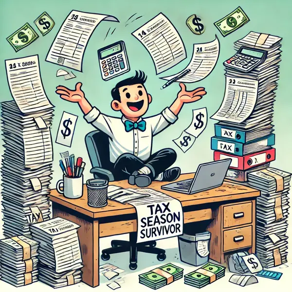 Playful accountant humor for tax season