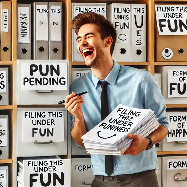 Clever filing jokes for stress free forms