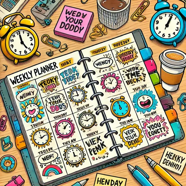Weekly Planner Jokes That Hit Right On Time