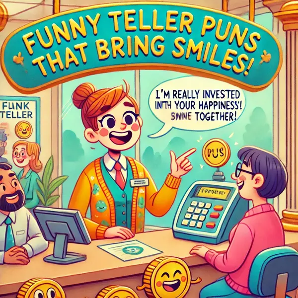Funny teller puns that bring smiles