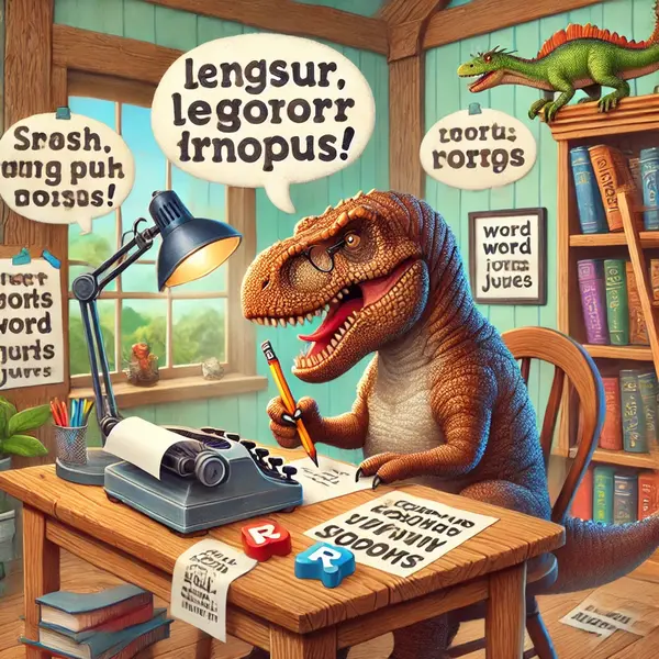 Creative T Rex Wordplay