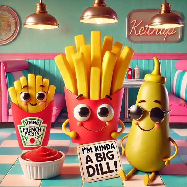 Funny French fry wordplay
