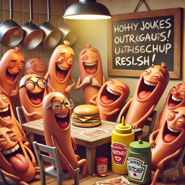 Hilarious sausage jokes