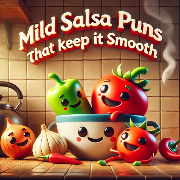 Mild salsa puns that keep it smooth