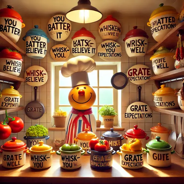 Creative Kitchen Chef Puns