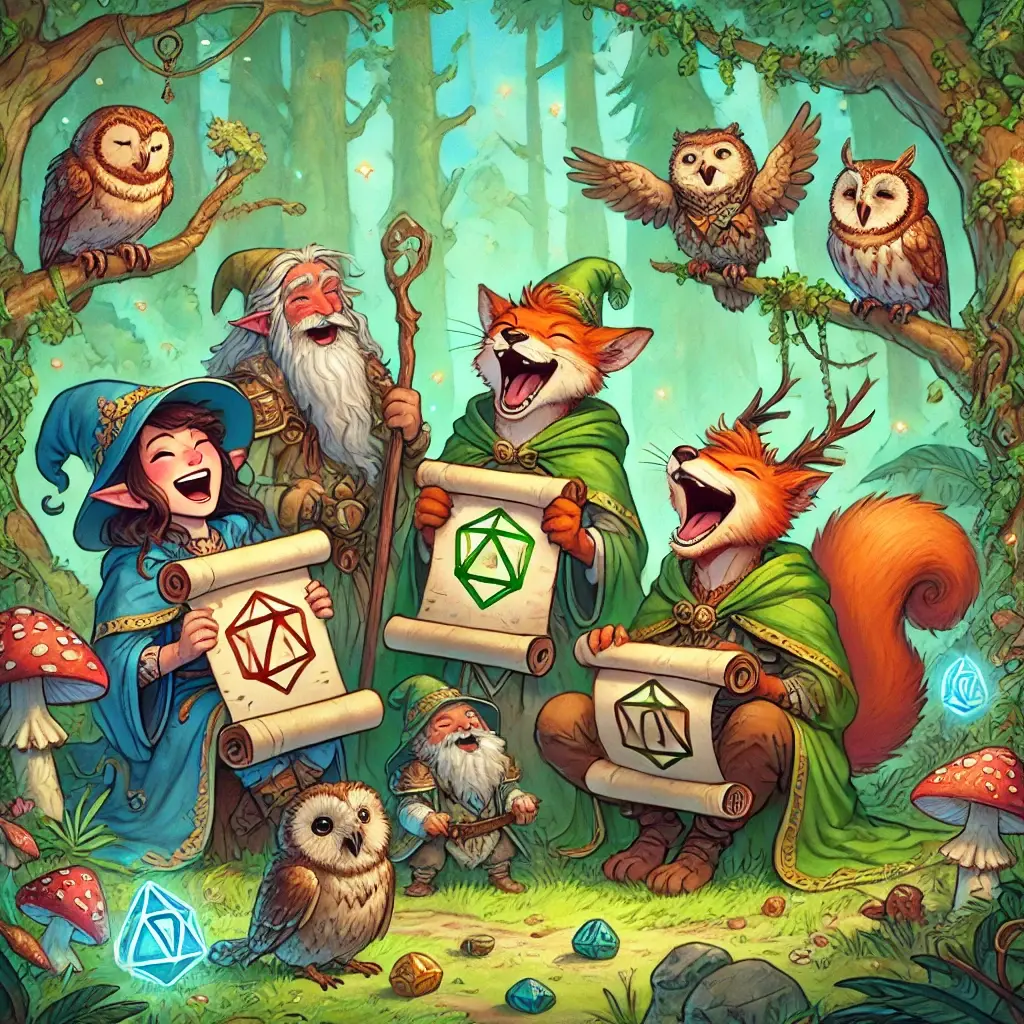 Playful dnd puns for druids