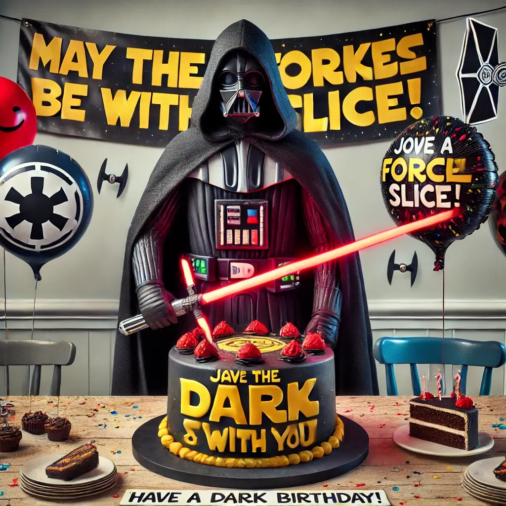 Funny Sith Themed Birthday Puns
