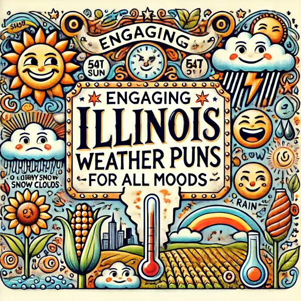 Engaging Illinois weather puns for all moods