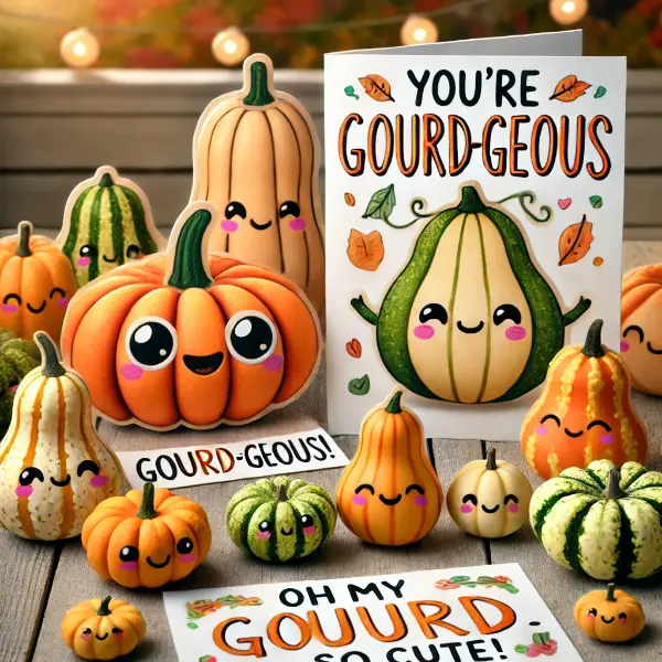 Cute Gourd Puns For Social Media