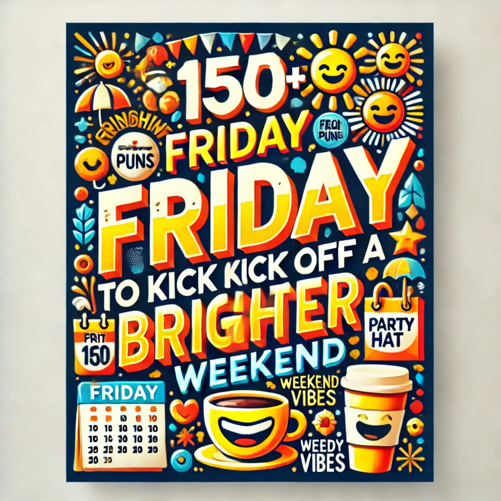 150+ Friday Puns to Kick Off a Brighter Weekend